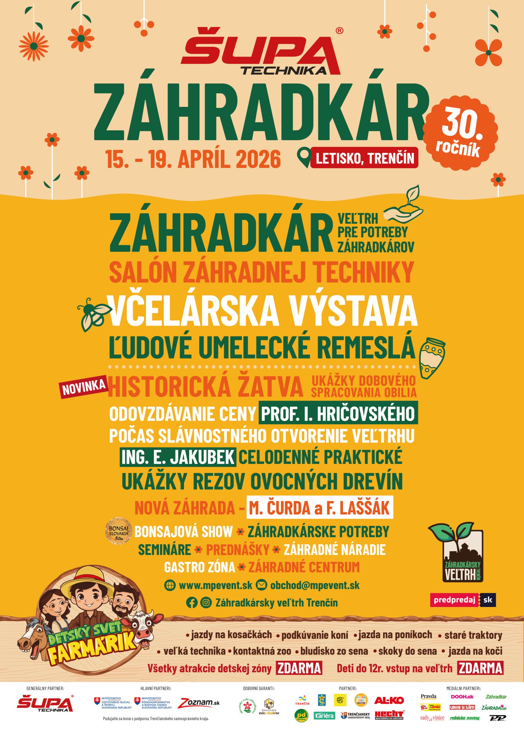       
          ZÁHRADKÁR Trenčín 2026
      