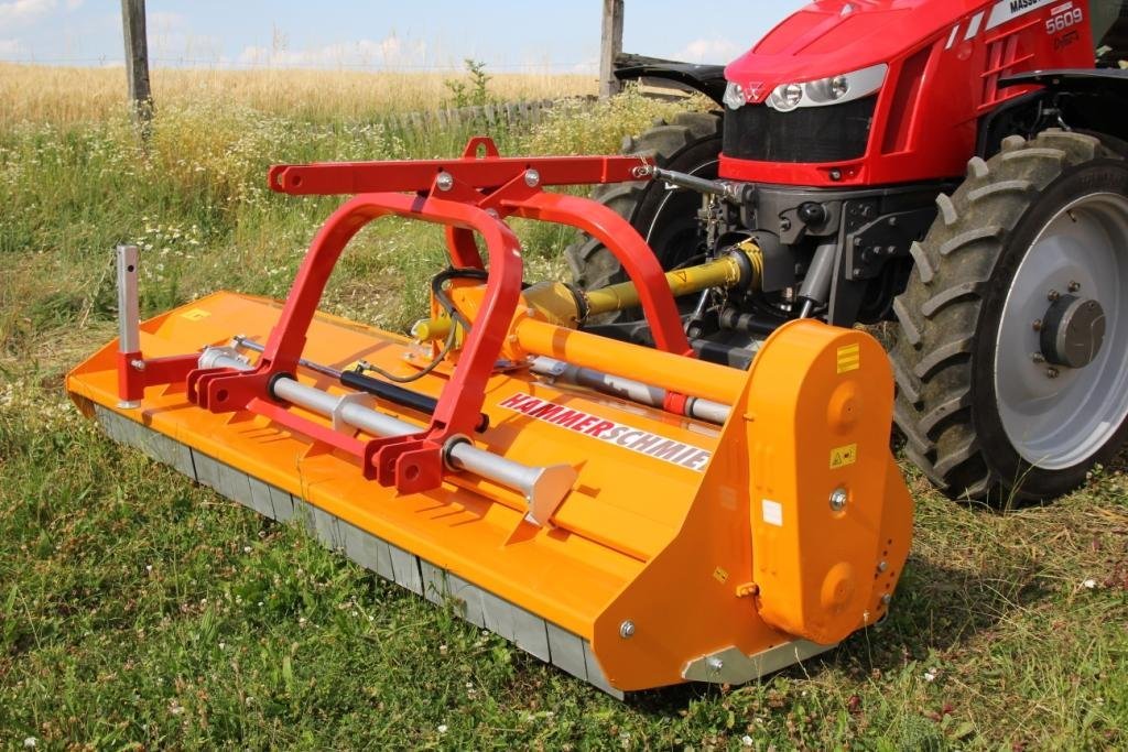 Mulčovač pri práci